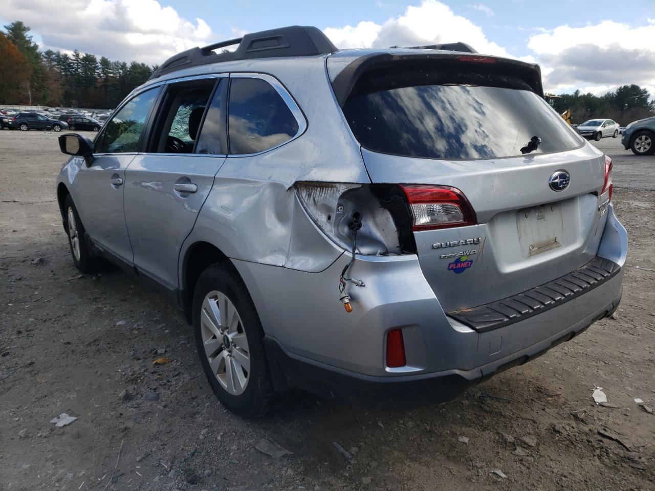 Photo 3 from auction – 2015 SUBARU OUTBACK 2. with VIN 4S4BSACC9F3342208