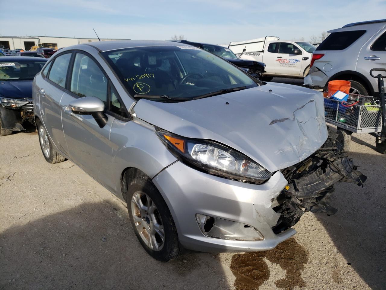 FORD FIESTA SE 2016 with VIN 3FADP4BJ5GM120917 - Photo from auction