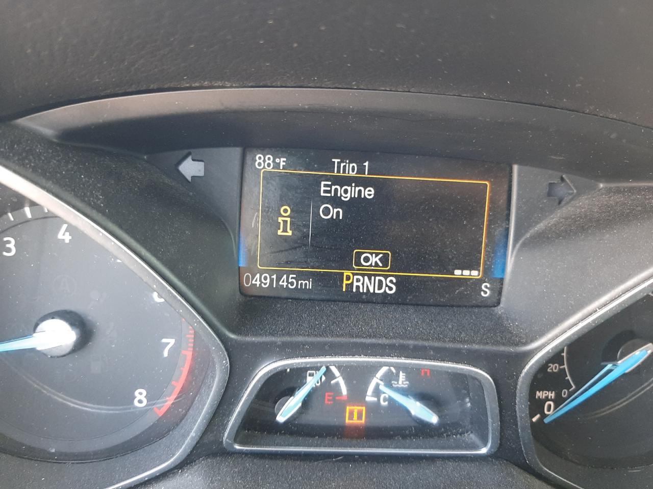 Photo 8 from auction – 2018 FORD FOCUS SEL with VIN 1FADP3M25JL205300