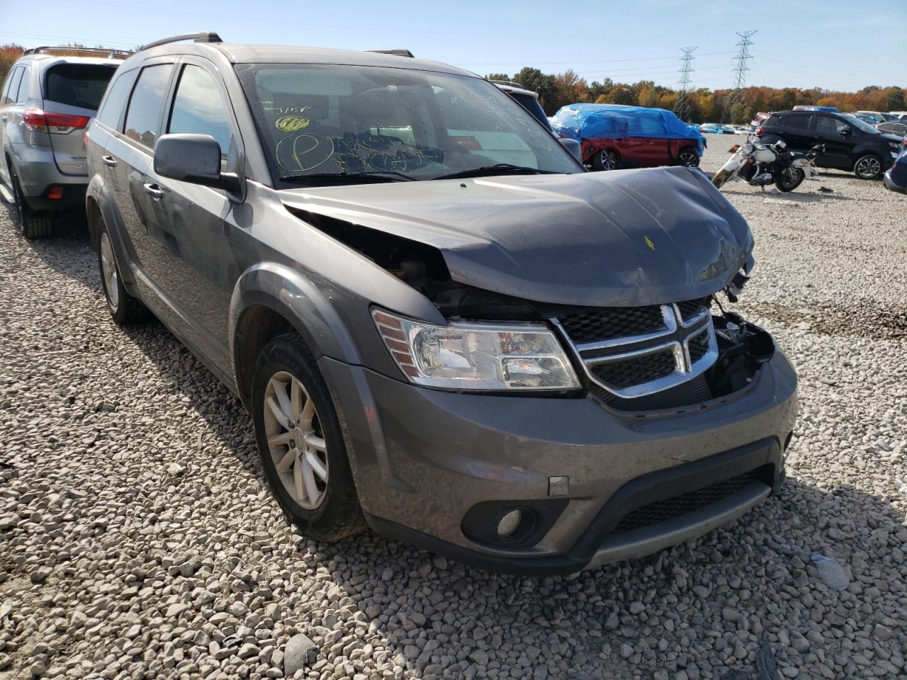 DODGE JOURNEY SX 2013 مع رقم تعريف المركبة 3C4PDCBB2DT588916 - صورة من المزاد