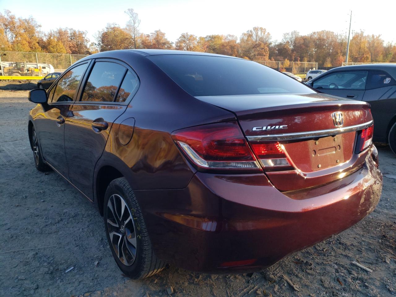 Photo 3 from auction – 2013 HONDA CIVIC EX with VIN 19XFB2F86DE210502