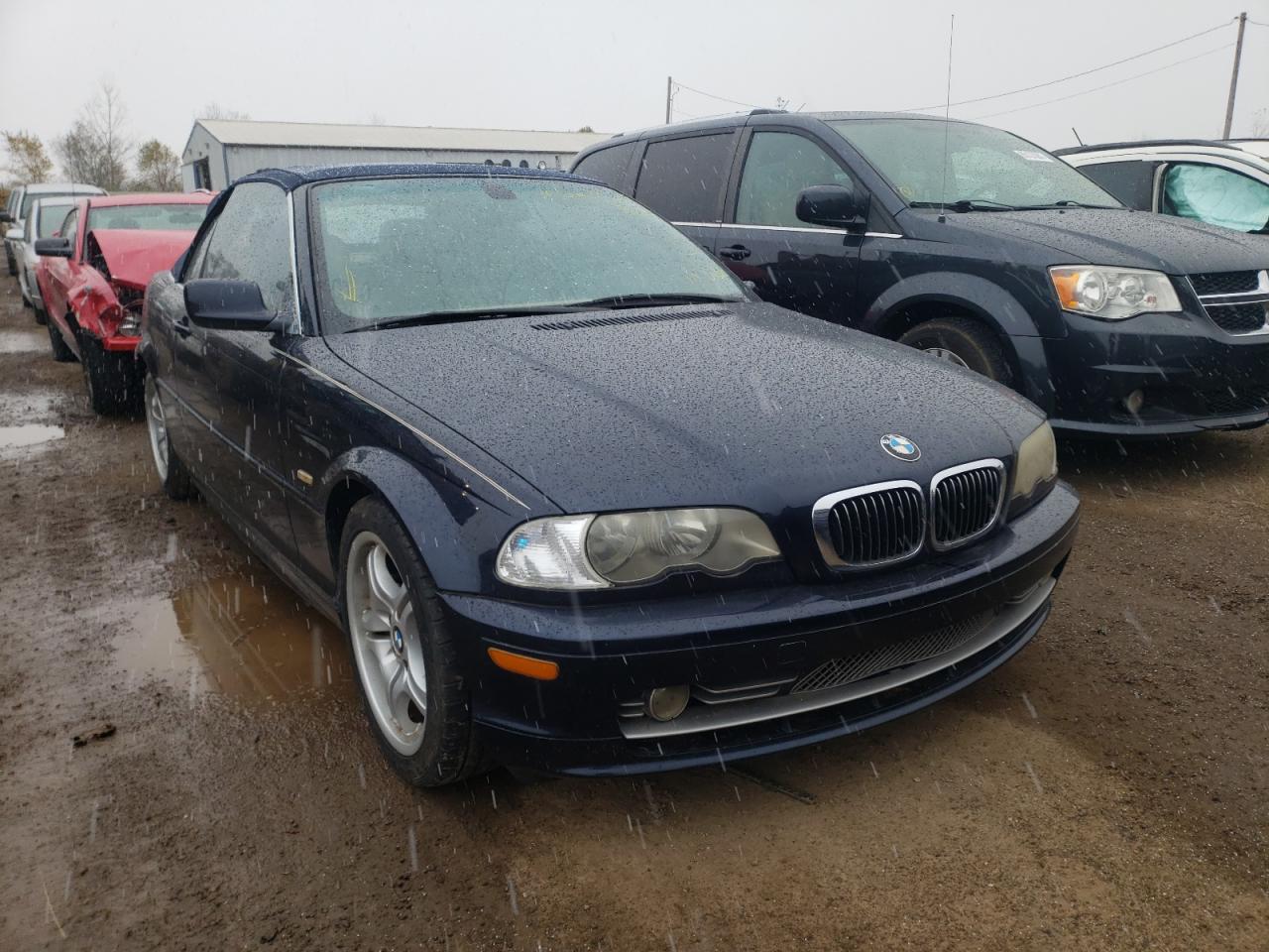 BMW 330 CI 2001 with VIN WBABS53411JU83036 - Photo from auction
