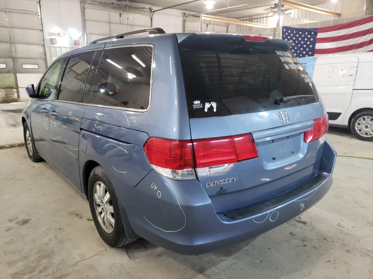 Photo 3 from auction – 2008 HONDA ODYSSEY EX with VIN 5FNRL38788B094367