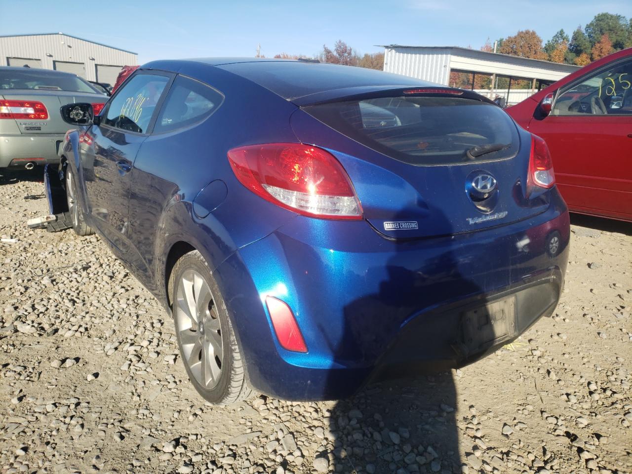 Photo 3 from auction – 2017 HYUNDAI VELOSTER with VIN KMHTC6AD1HU312708