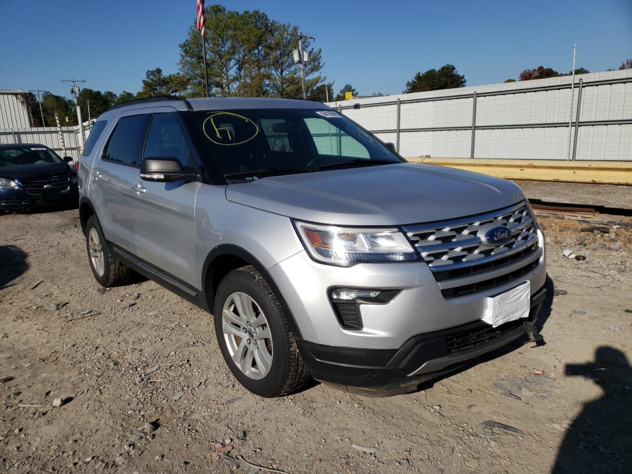 FORD EXPLORER X 2019 with VIN 1FM5K8D8XKGB46605 - Photo from auction