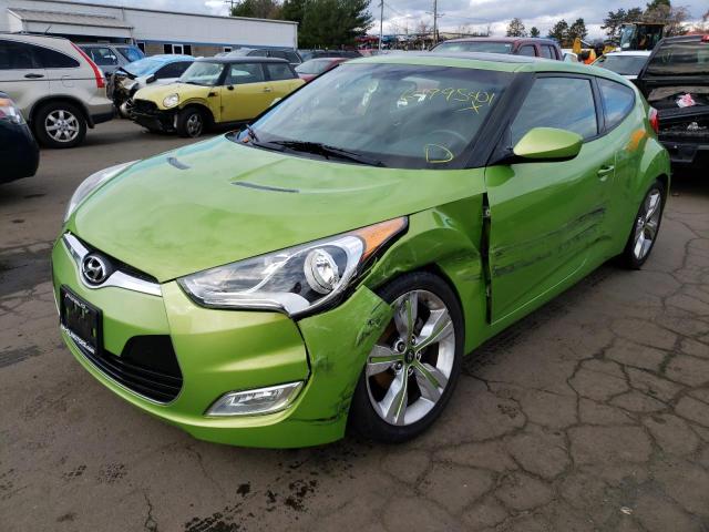 Photo 2 from auction – 2012 HYUNDAI VELOSTER with VIN KMHTC6ADXCU080456