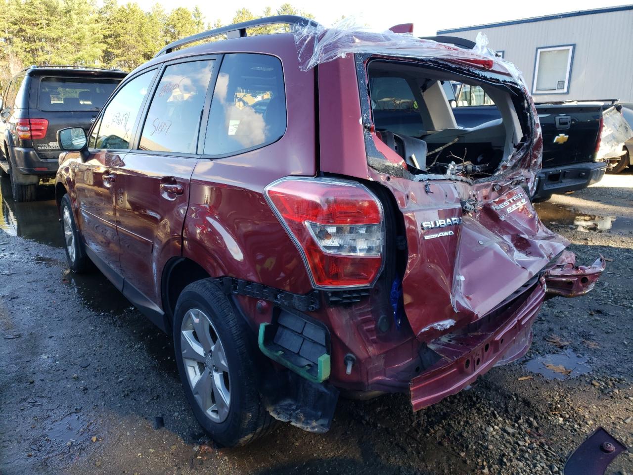 Photo 3 from auction – 2016 SUBARU FORESTER 2 with VIN JF2SJAFC9GH416154