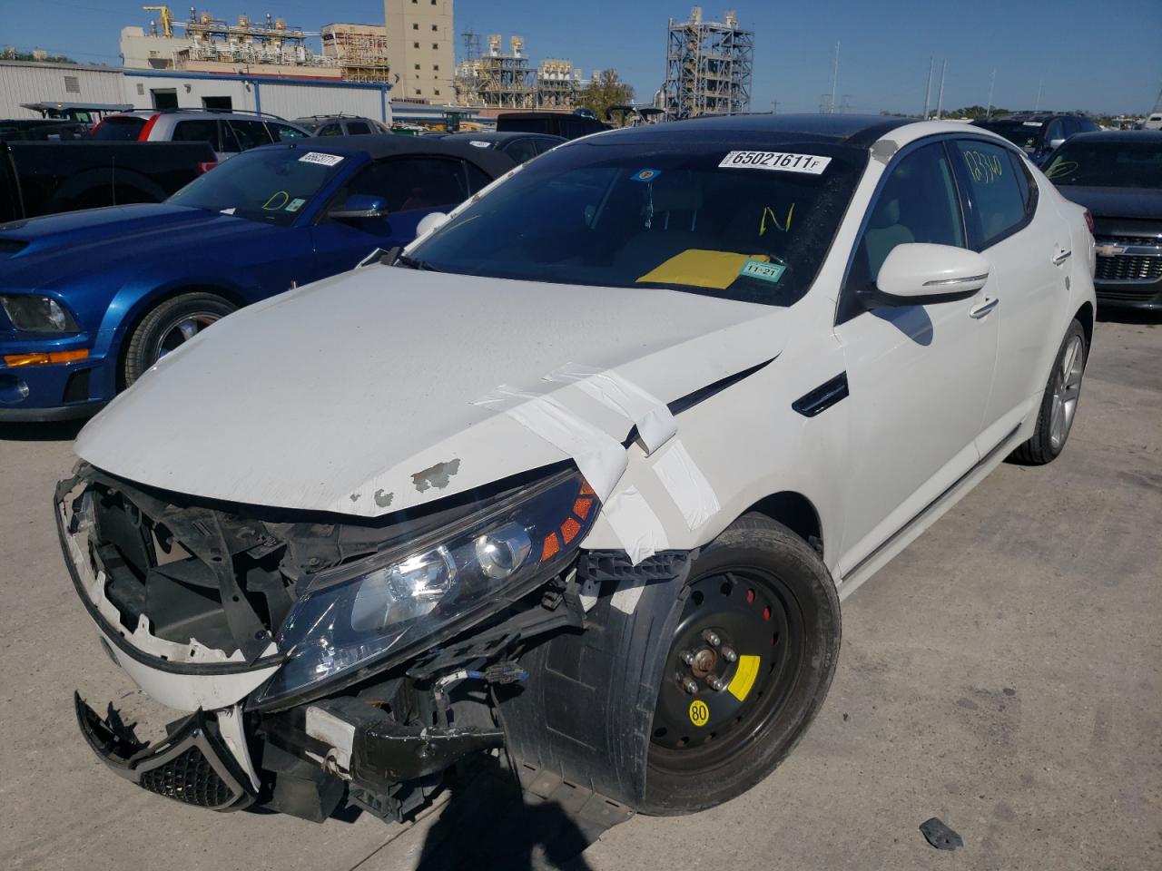 Photo 2 from auction – 2013 KIA OPTIMA SX with VIN 5XXGR4A62DG176907