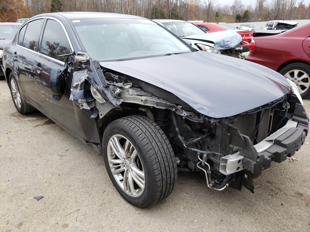 INFINITI G37 2012 with VIN JN1CV6AR4CM970979 - Photo from auction
