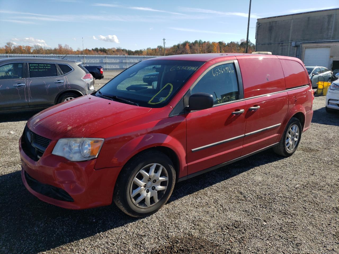 Photo 2 from auction – 2014 RAM TRADESMAN with VIN 2C4RRGAG4ER274543