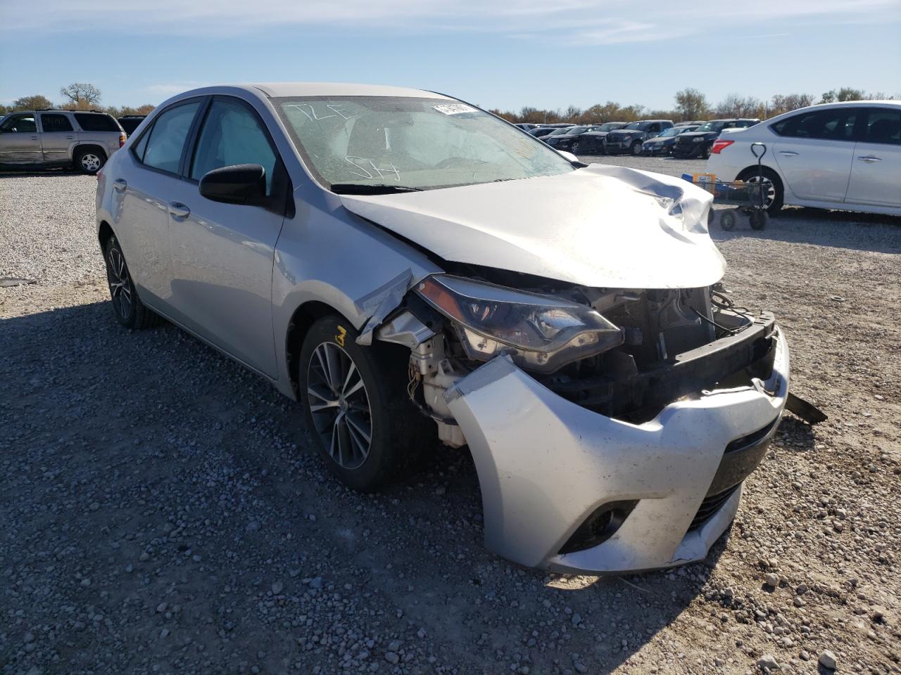 TOYOTA COROLLA L 2016 with VIN 2T1BURHE0GC554138 - Photo from auction
