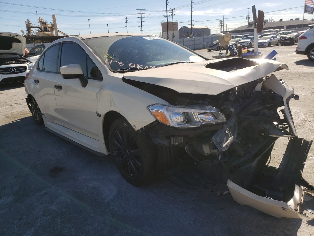 SUBARU WRX 2018 with VIN JF1VA1A6XJ9834839 - Photo from auction