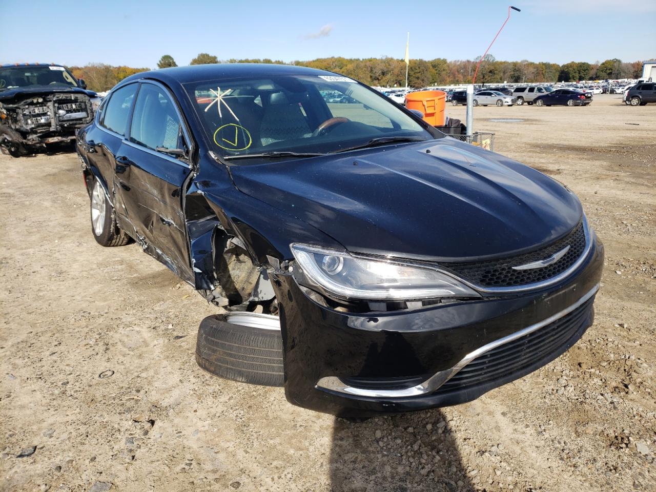 CHRYSLER 200 LIMITE 2015 with VIN 1C3CCCAB7FN696202 - Photo from auction