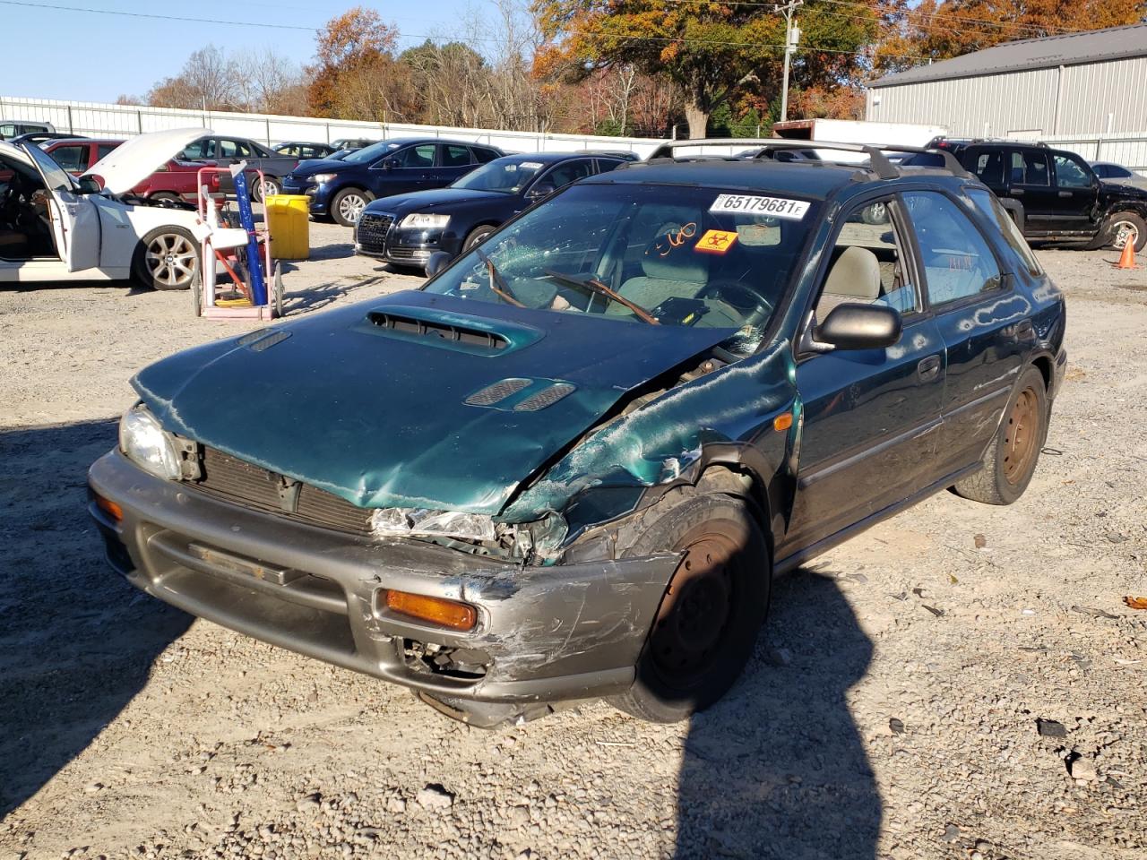 Photo 2 from auction – 1997 SUBARU IMPREZA OU with VIN JF1GF4851VH818047