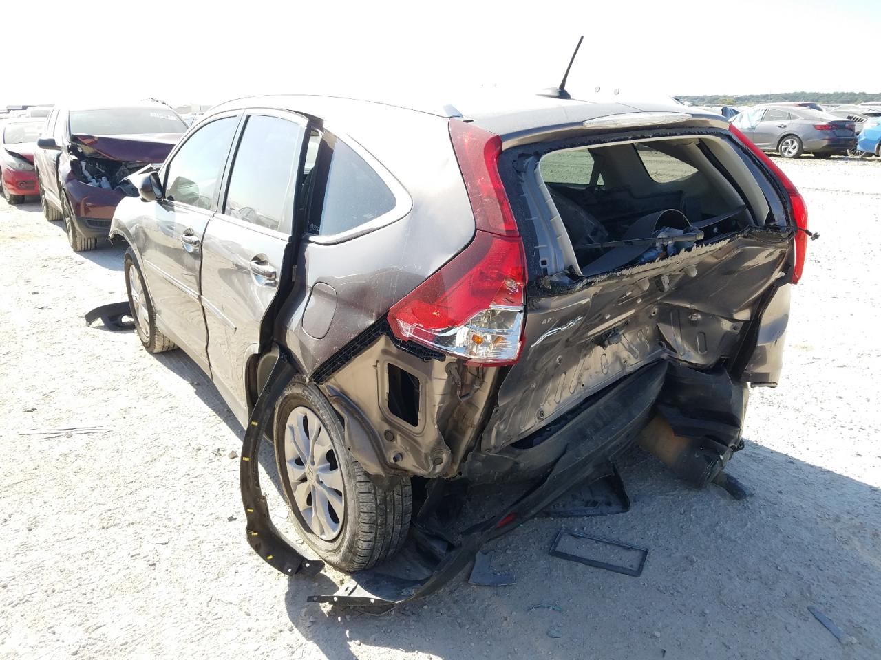 Photo 3 from auction – 2012 HONDA CR-V EXL with VIN 5J6RM3H7XCL016122