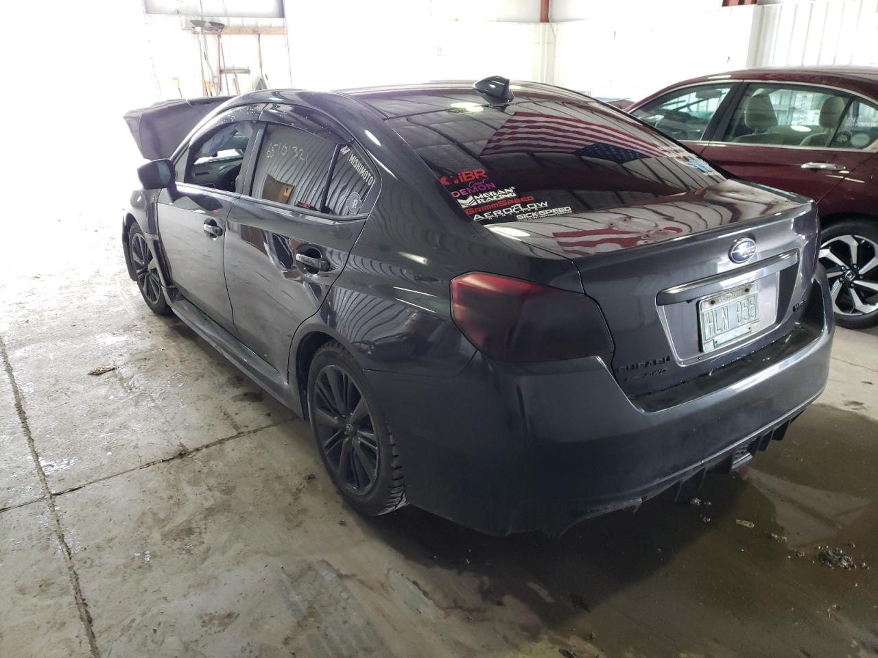 Photo 3 from auction – 2015 SUBARU WRX with VIN JF1VA1A69F9806960