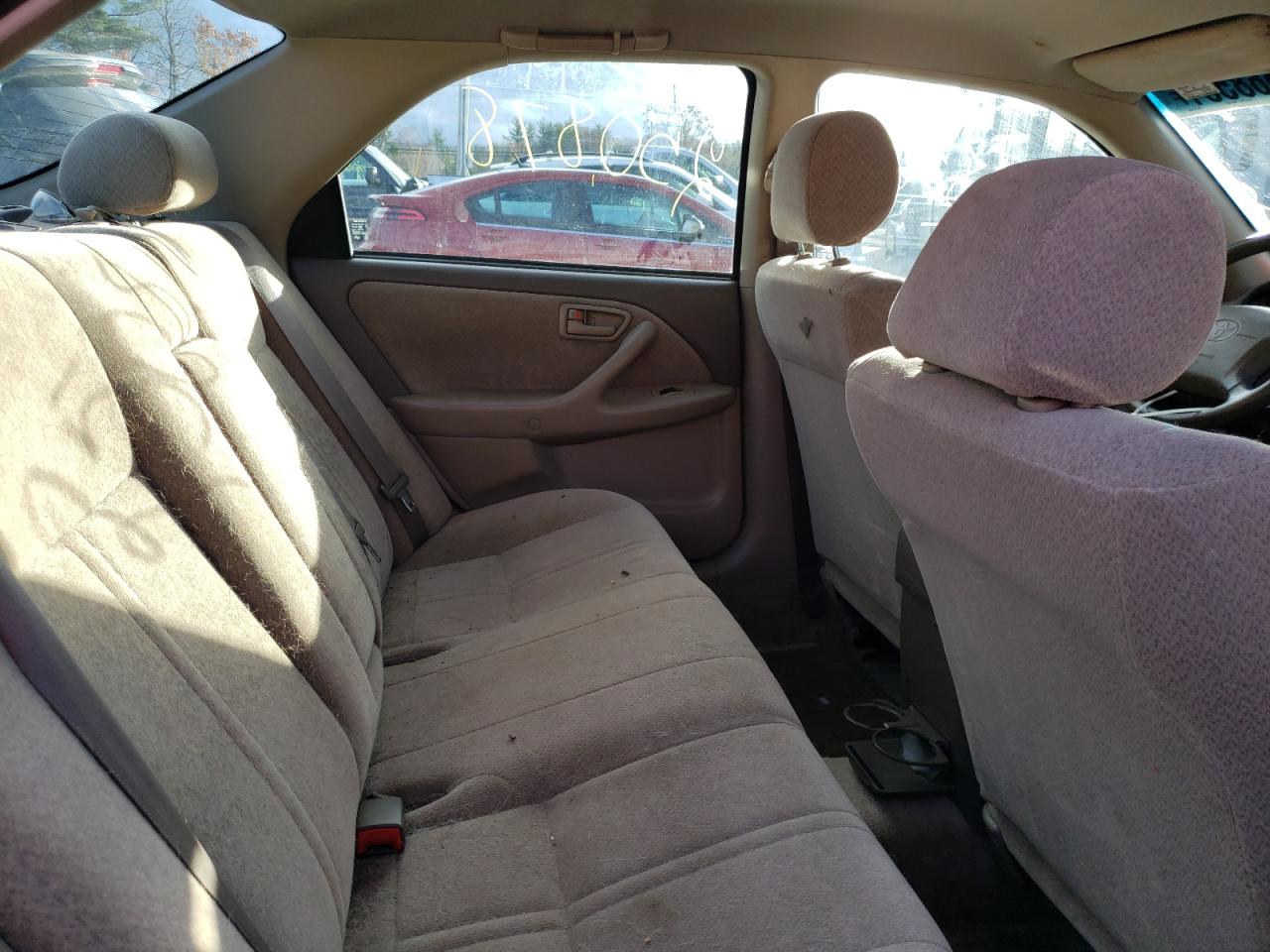Photo 6 from auction – 2000 TOYOTA CAMRY CE with VIN JT2BG22K9Y0522953