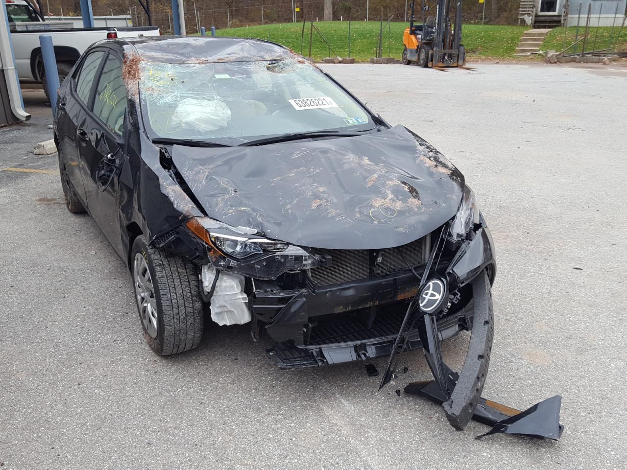 TOYOTA COROLLA L 2019 with VIN 2T1BURHEXKC133388 - Photo from auction