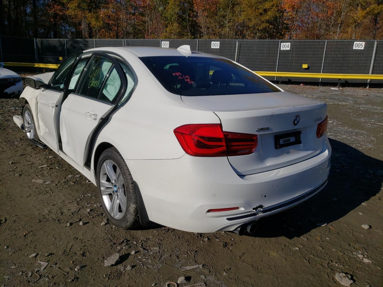 Photo 3 from auction – 2017 BMW 330 XI with VIN WBA8D9G5XHNT91392
