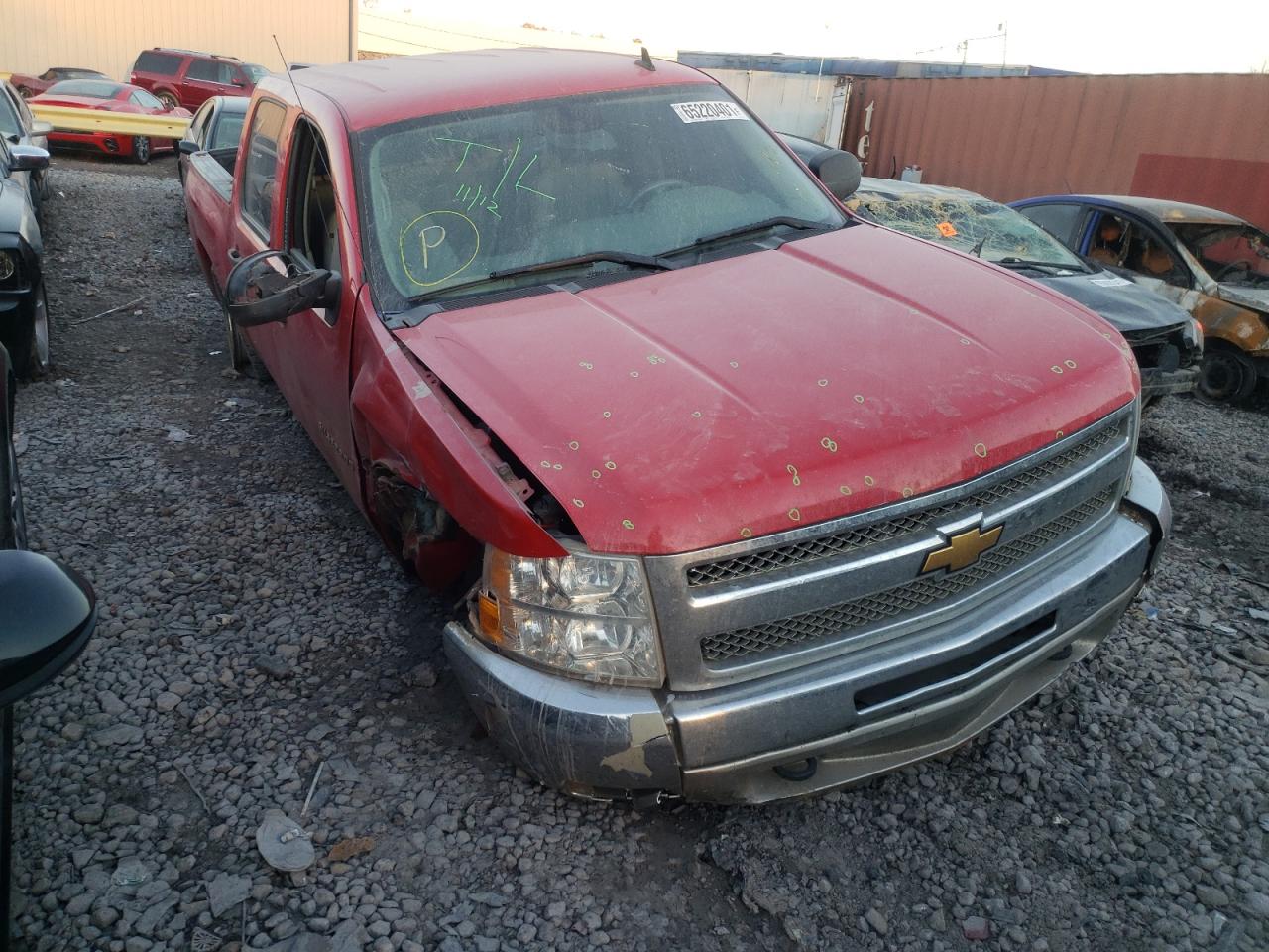 Foto 1 de la subasta – 2012 CHEVROLET SILVERADO con VIN 1GCPKSE75CF127595