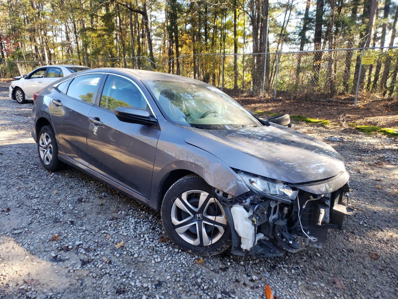 HONDA CIVIC LX 2016 with VIN 19XFC2F5XGE087231 - Photo from auction