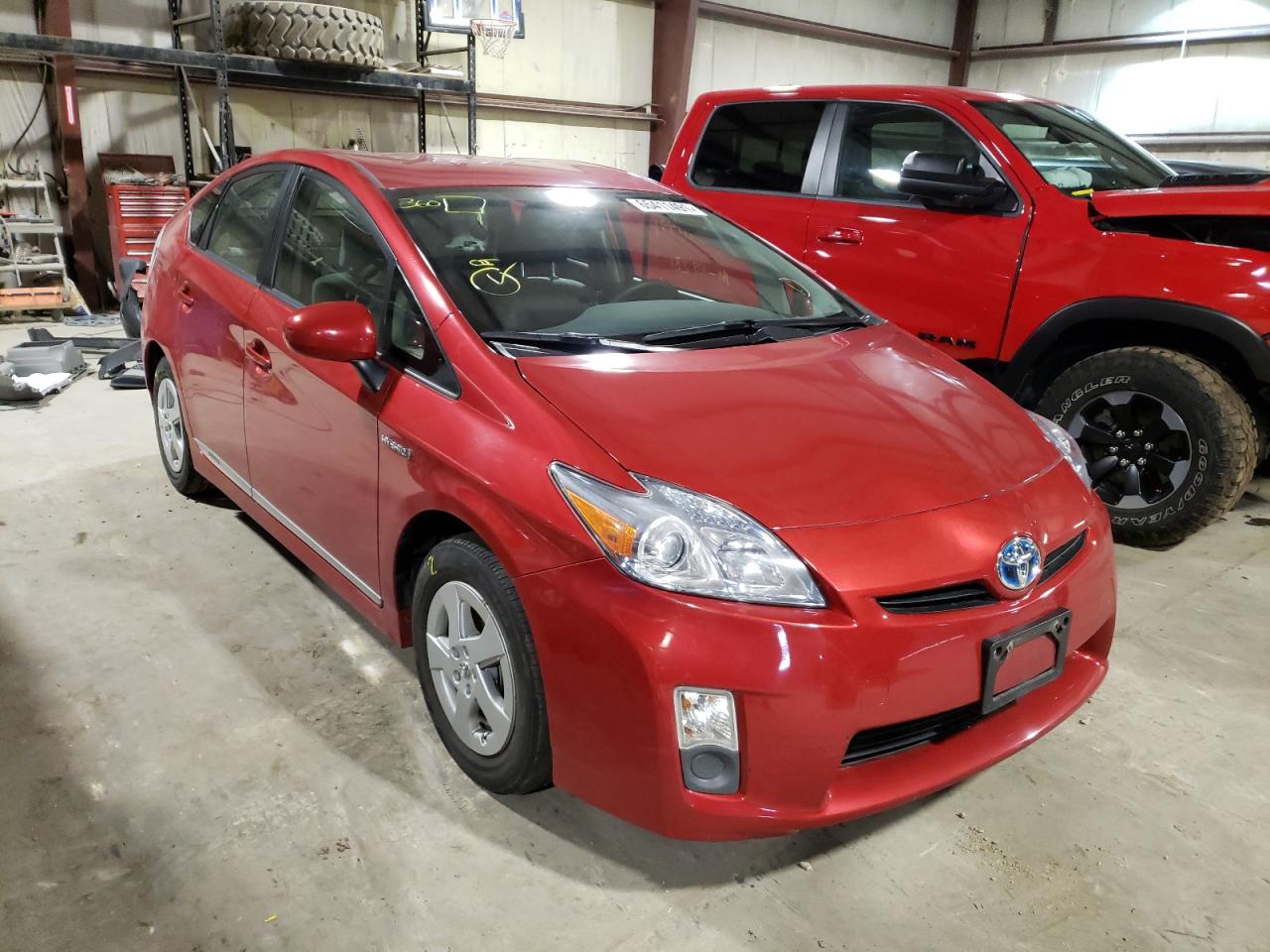 TOYOTA PRIUS 2011 with VIN JTDKN3DU5B0286424 - Photo from auction