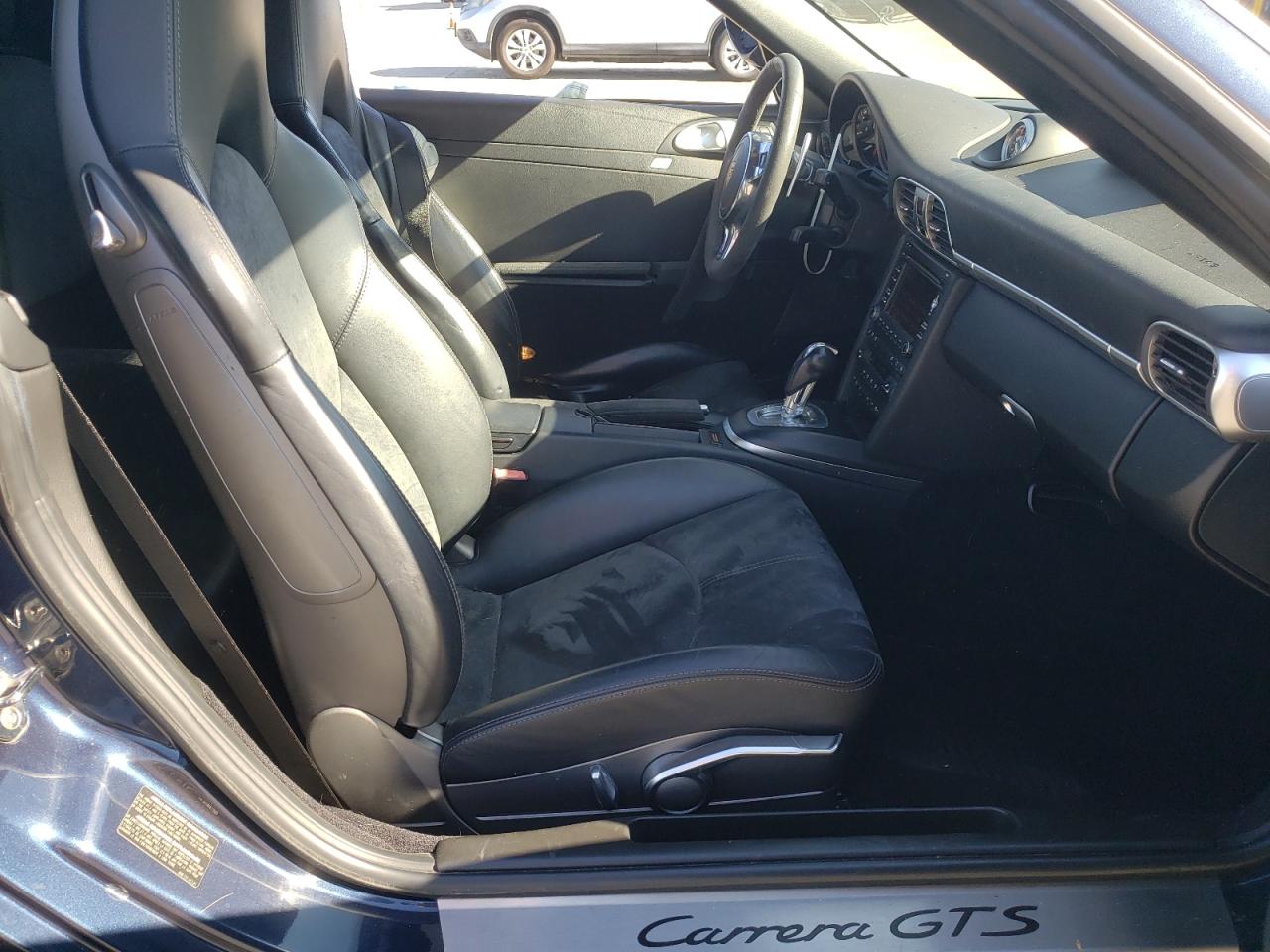 Photo 5 from auction – 2012 PORSCHE 911 CARRER with VIN WP0CB2A90CS754590