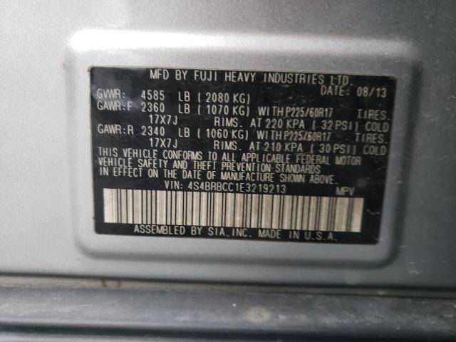 Снимка 10 от търг – 2014 SUBARU OUTBACK 2. с VIN 4S4BRBCC1E3219213