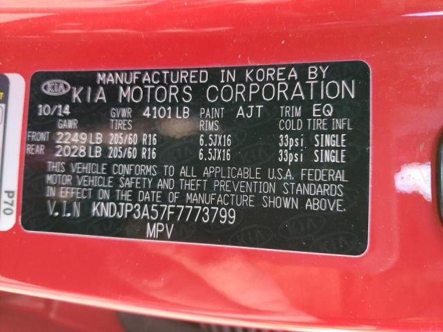 Photo 10 from auction – 2015 KIA SOUL + with VIN KNDJP3A57F7773799