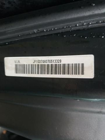 Photo 10 from auction – 2007 SUBARU IMPREZA WR with VIN JF1GD75637G514599