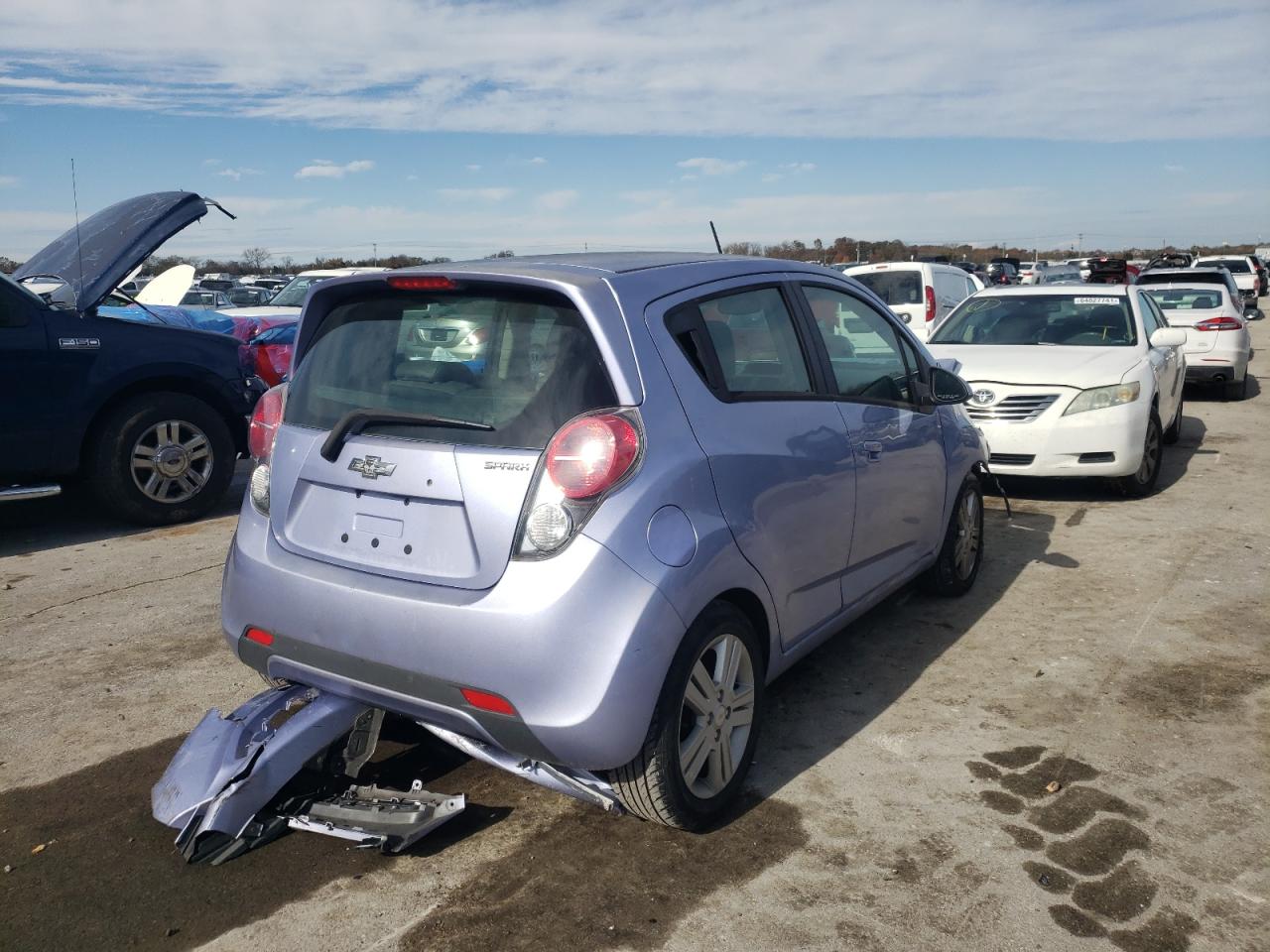 Photo 4 from auction – 2014 CHEVROLET SPARK LS with VIN KL8CB6S98EC448782