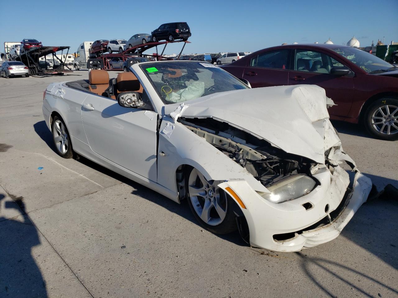 BMW 335 I 2011 with VIN WBADX7C5XBE579336 - Photo from auction