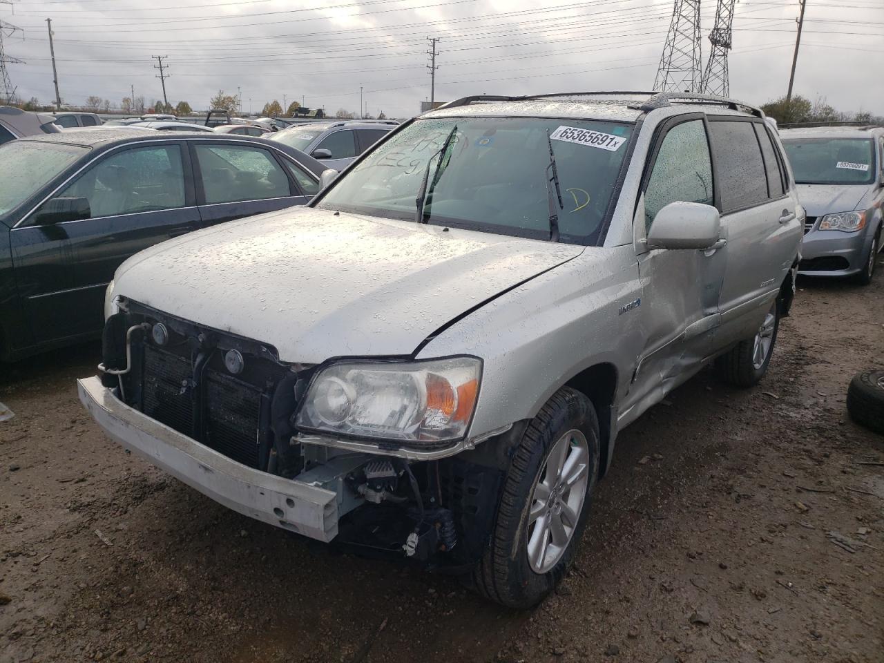 Photo 2 from auction – 2007 TOYOTA HIGHLANDER with VIN JTEEW21A770048091