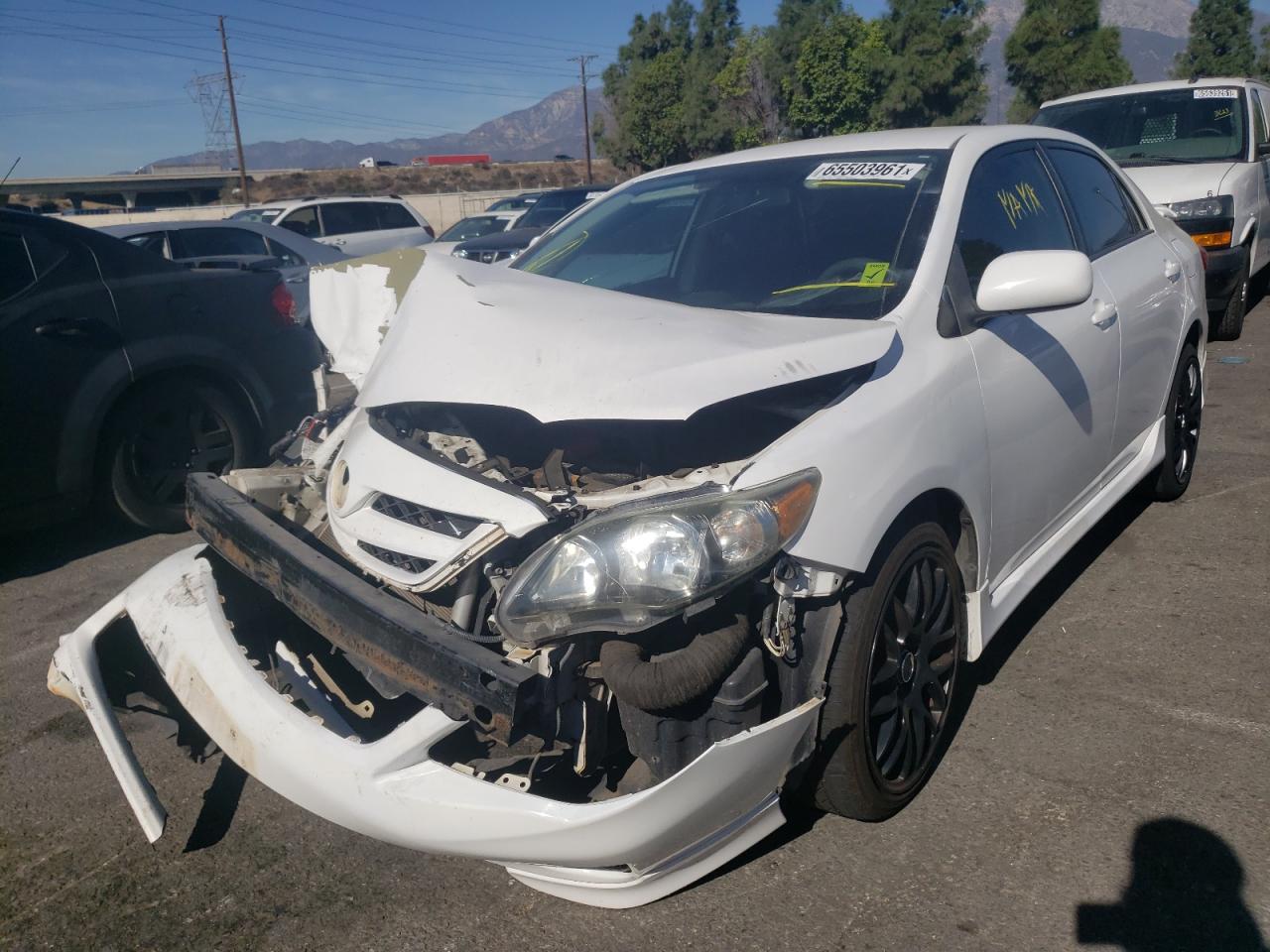 Photo 2 from auction – 2012 TOYOTA COROLLA BA with VIN 5YFBU4EE0CP053218