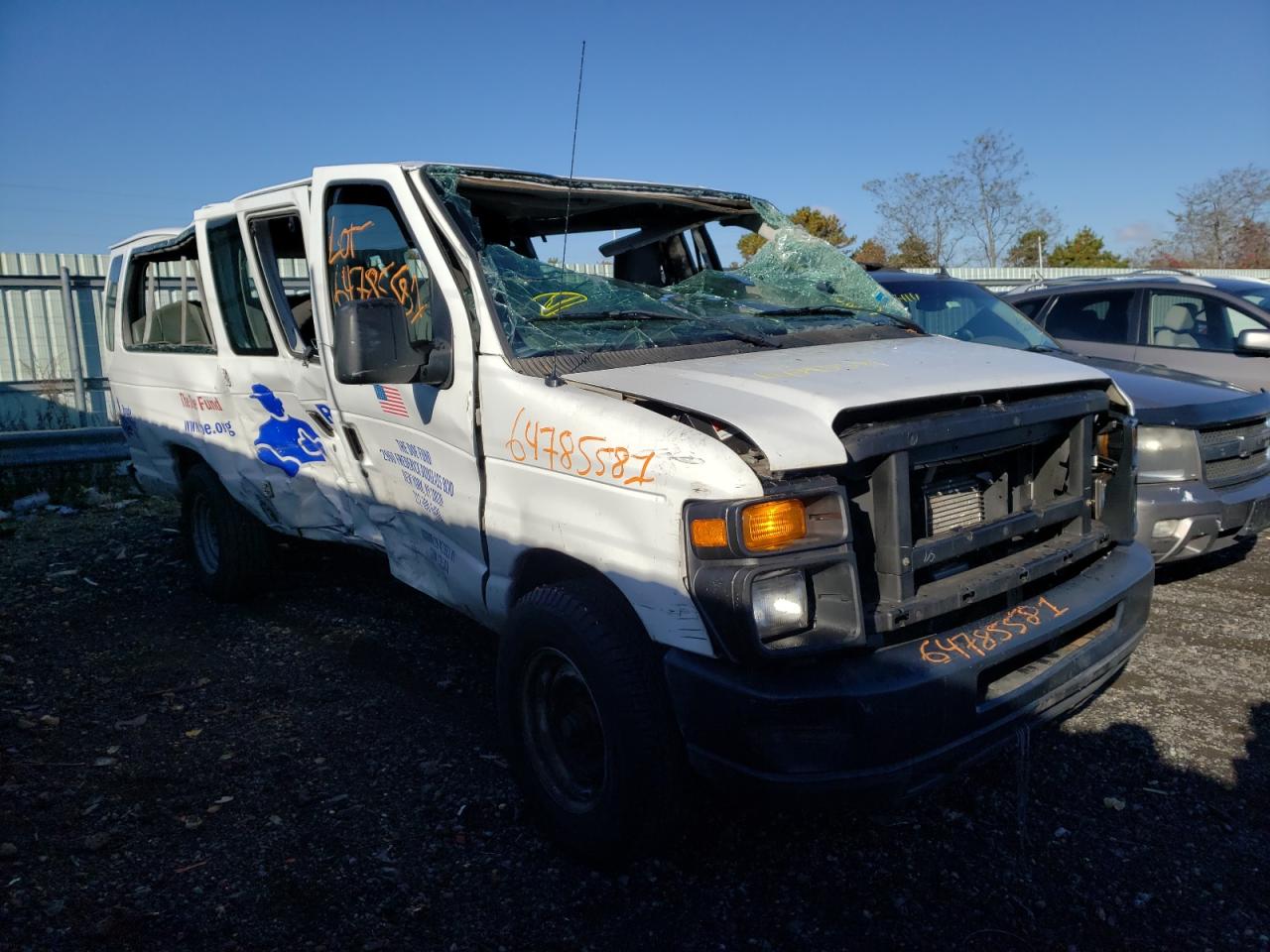 FORD ECONOLINE 2012 with VIN 1FBSS3BL3CDA78415 - Photo from auction
