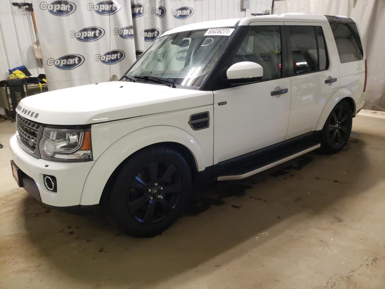 Photo 2 from auction – 2016 LAND ROVER LR4 HSE with VIN SALAG2V65GA798145