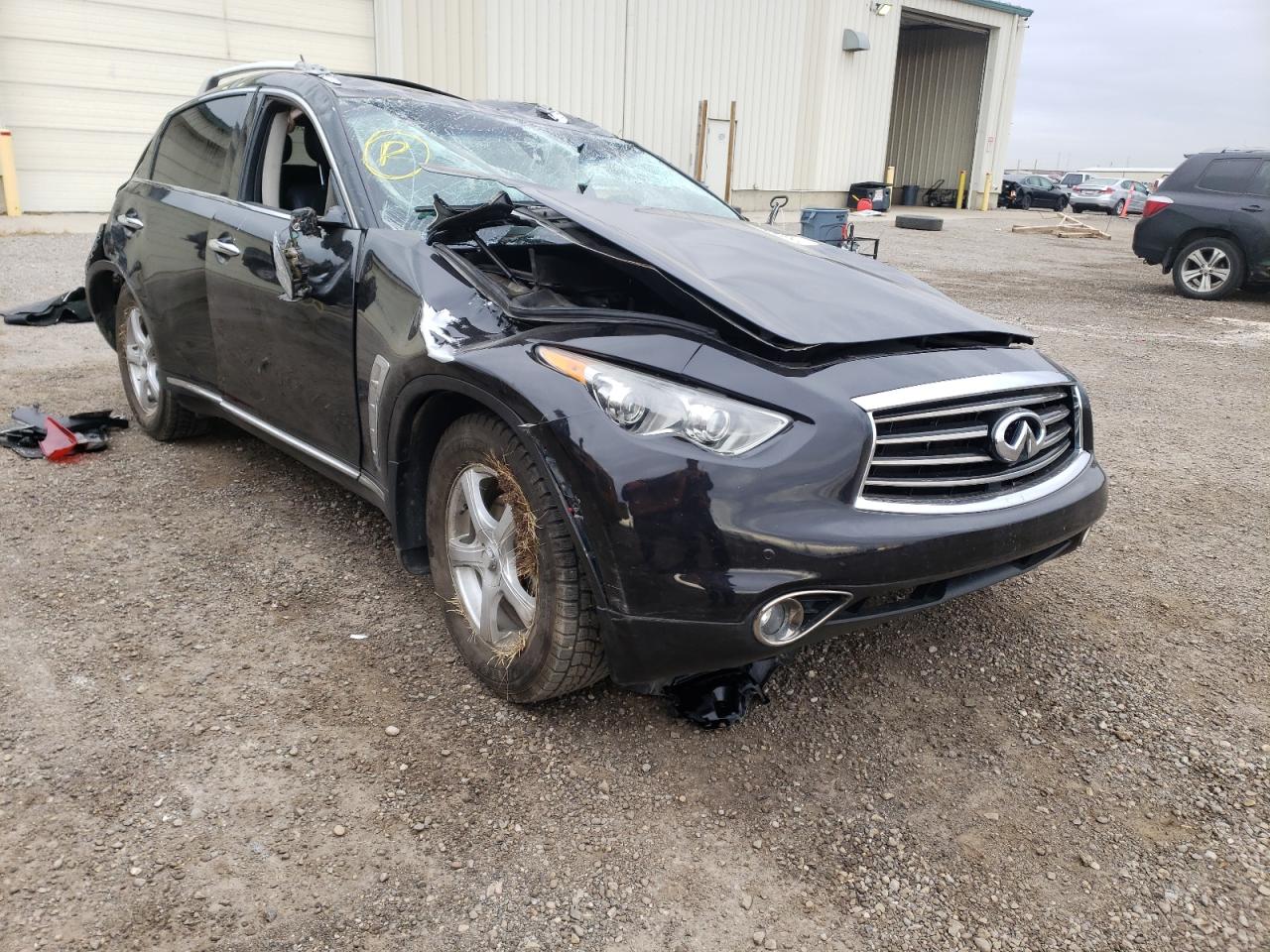 INFINITI FX35 2012 with VIN JN8AS1MW9CM154694 - Photo from auction