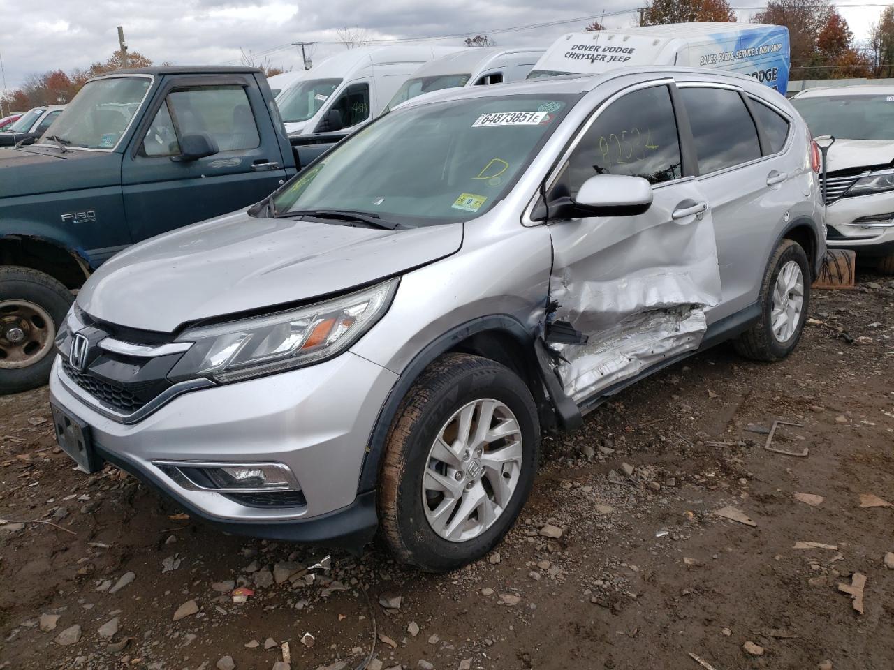 Photo 2 from auction – 2016 HONDA CR-V EXL with VIN 2HKRM4H75GH696596