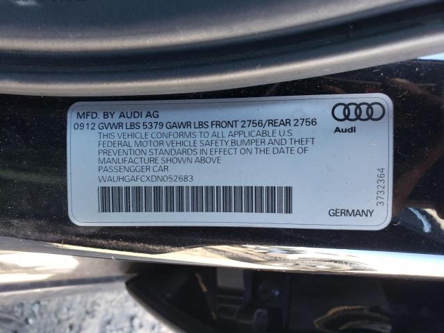 Photo 10 from auction – 2013 AUDI A6 PRESTIG with VIN WAUHGAFCXDN052683