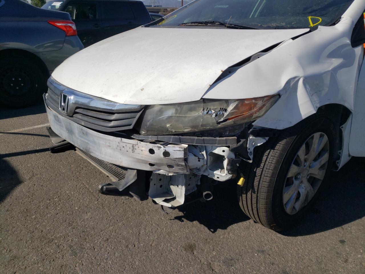 Photo 9 from auction – 2012 HONDA CIVIC with VIN 19XFB2F51CE351305