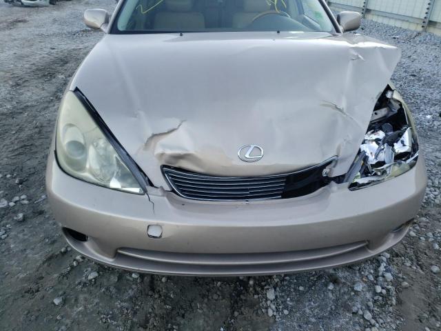 Photo 9 from auction – 2005 LEXUS ES 330 with VIN JTHBA30GX55058310