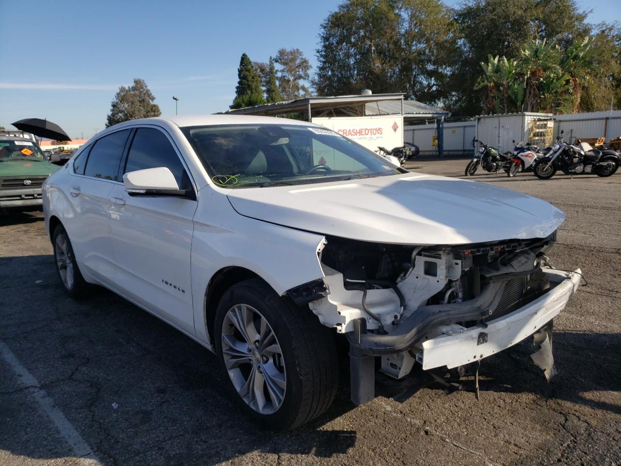 CHEVROLET IMPALA LT 2015 with VIN 2G1115SL4F9187630 - Photo from auction