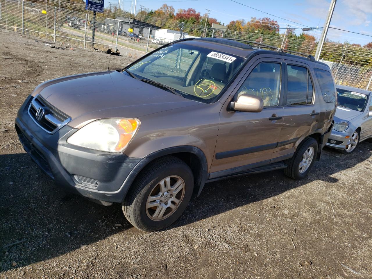 Photo 2 from auction – 2003 HONDA CR-V EX with VIN JHLRD78813C032444