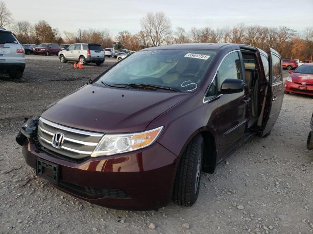 Photo 2 from auction – 2013 HONDA ODYSSEY EX with VIN 5FNRL5H67DB011461