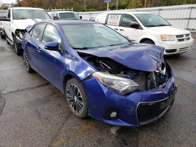 TOYOTA COROLLA L 2014 with VIN 5YFBURHE3EP011847 - Photo from auction