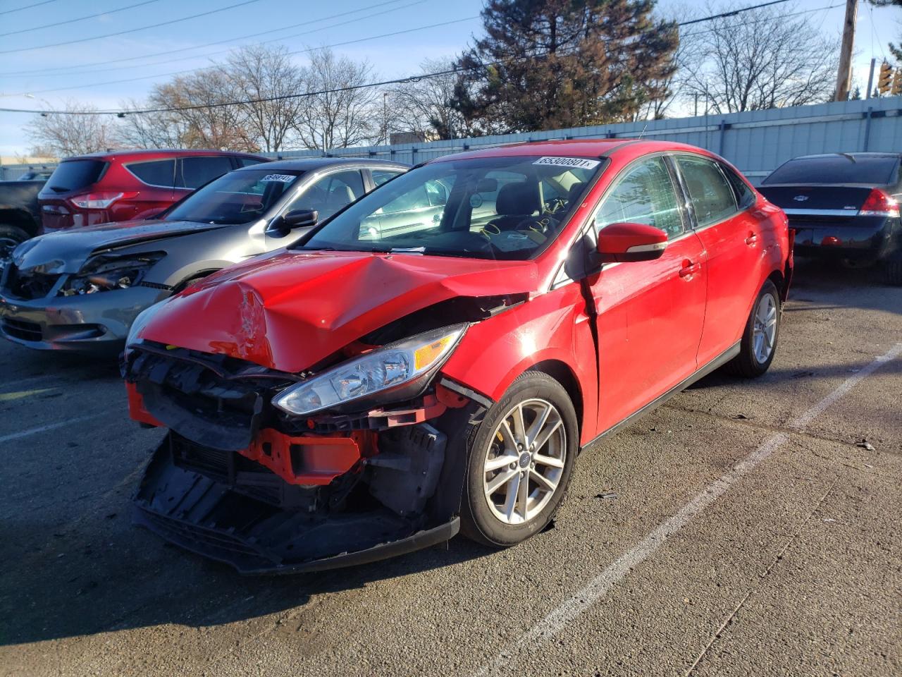 Photo 2 from auction – 2017 FORD FOCUS SE with VIN 1FADP3F25HL215364