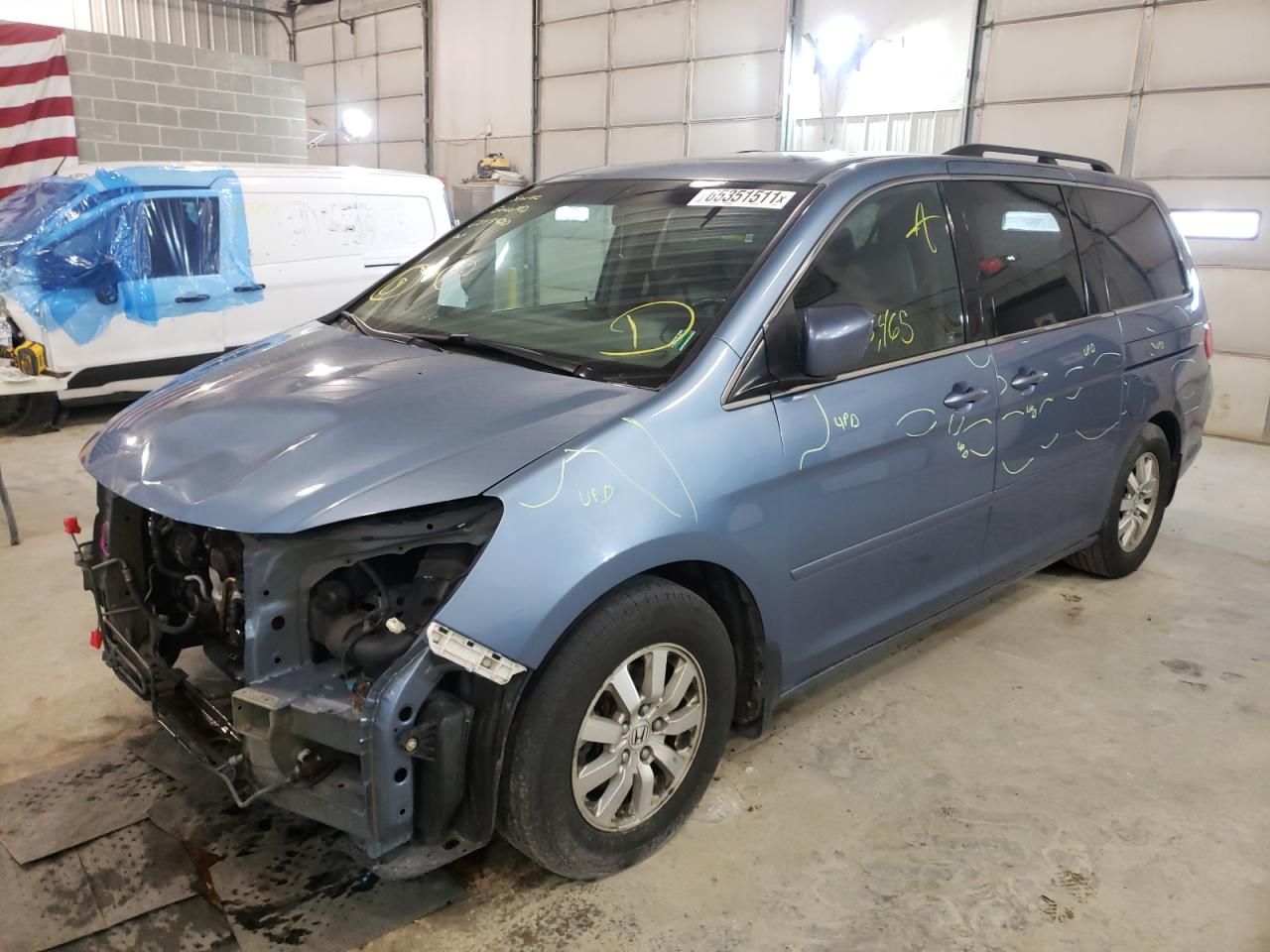 Photo 2 from auction – 2008 HONDA ODYSSEY EX with VIN 5FNRL38788B094367