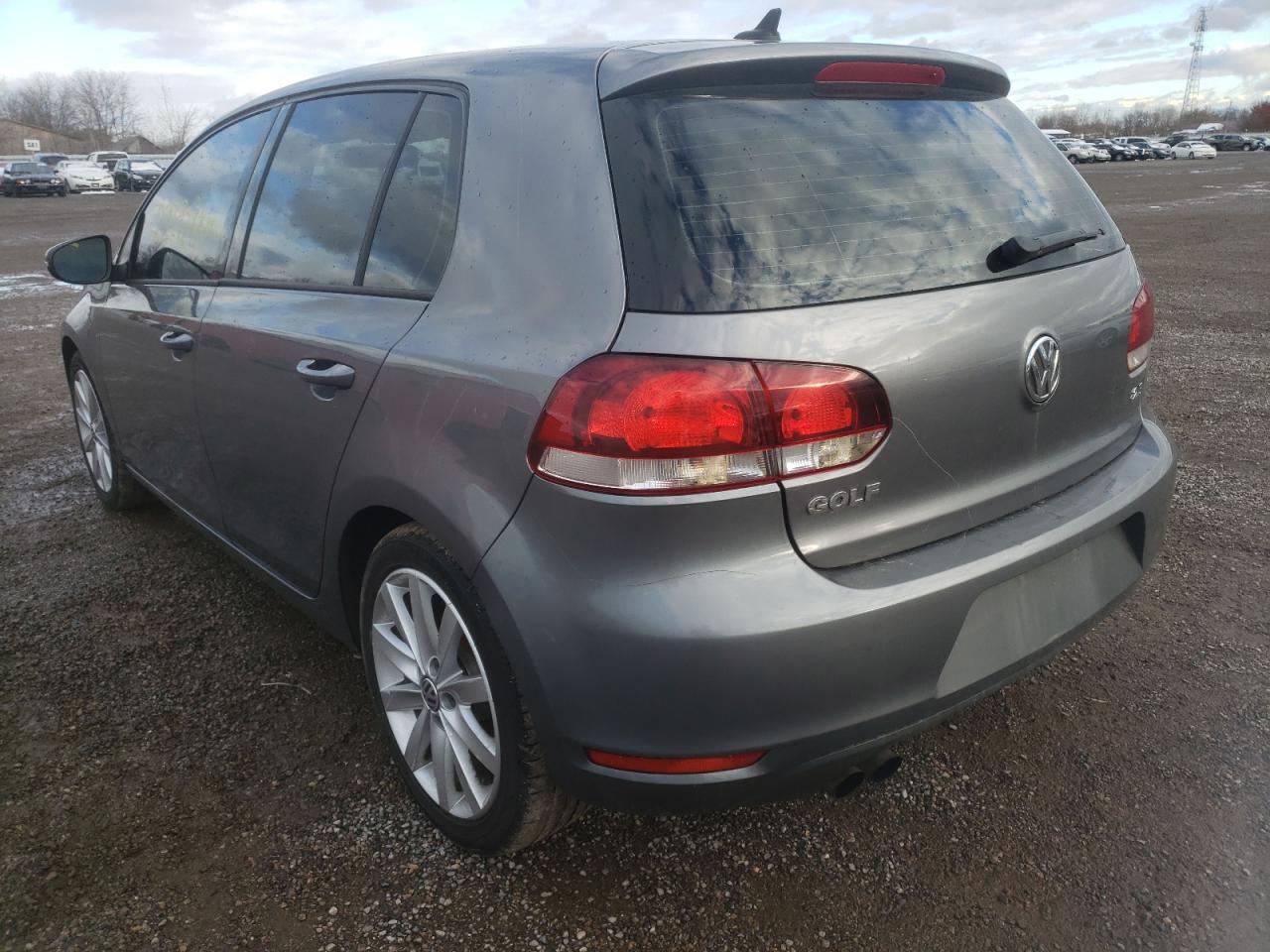 Photo 3 from auction – 2013 VOLKSWAGEN GOLF with VIN WVWCA7AJ6DW118423