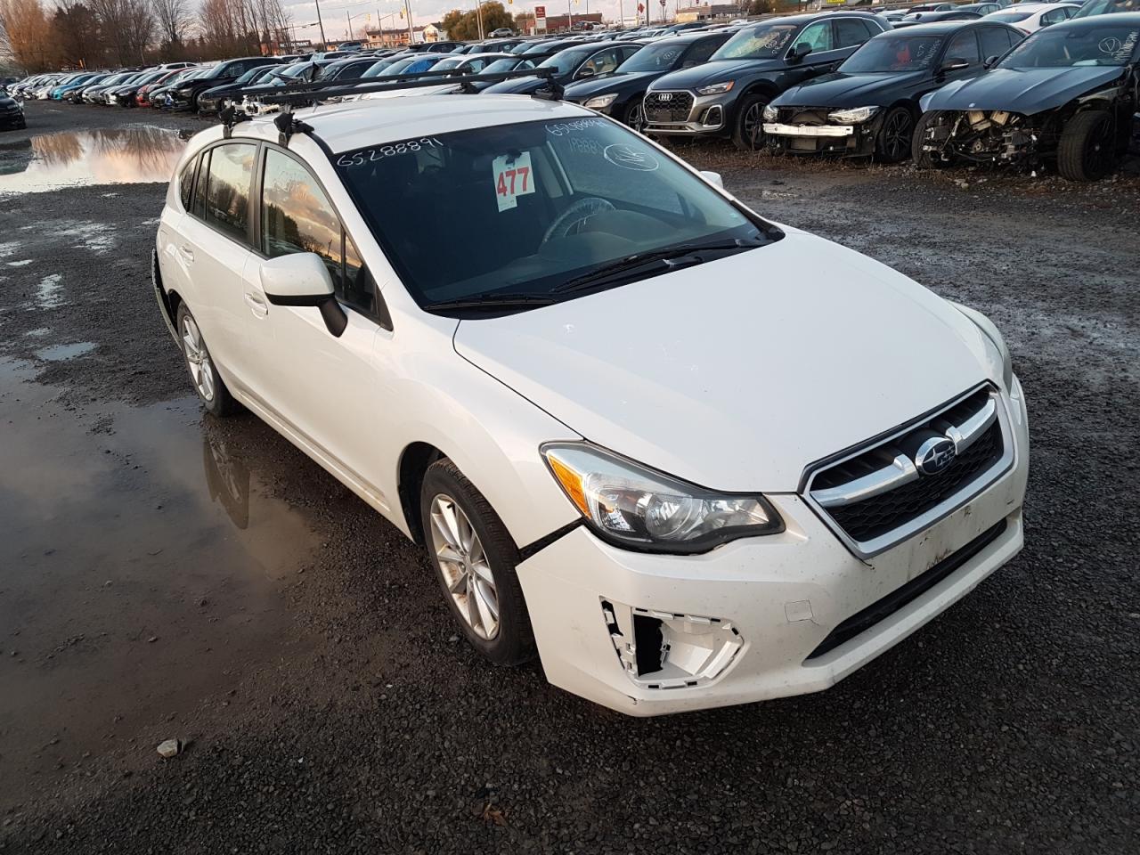 SUBARU IMPREZA PR 2013 with VIN JF1GPAC63D2811906 - Photo from auction
