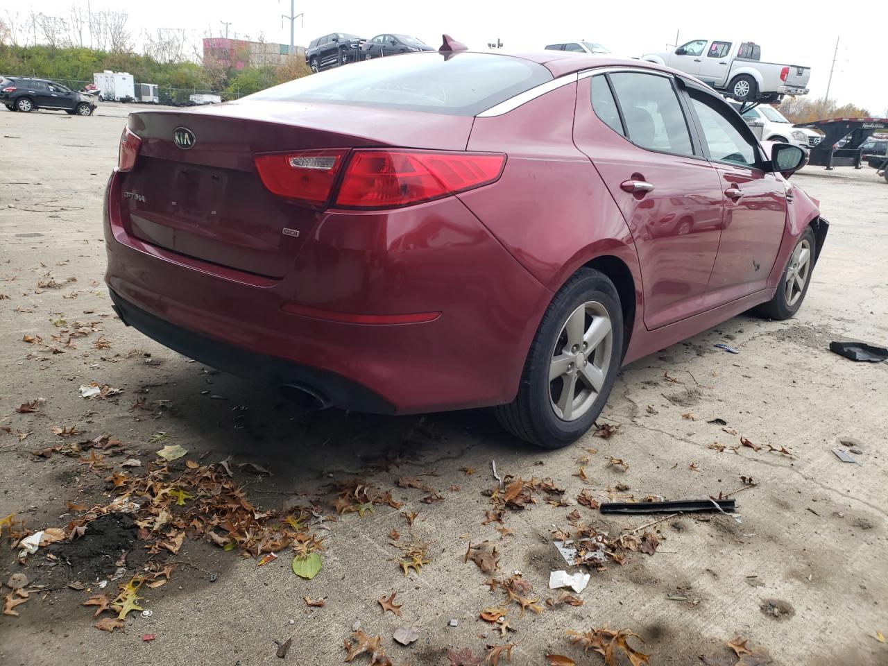 Photo 4 from auction – 2015 KIA OPTIMA LX with VIN 5XXGM4A77FG432355